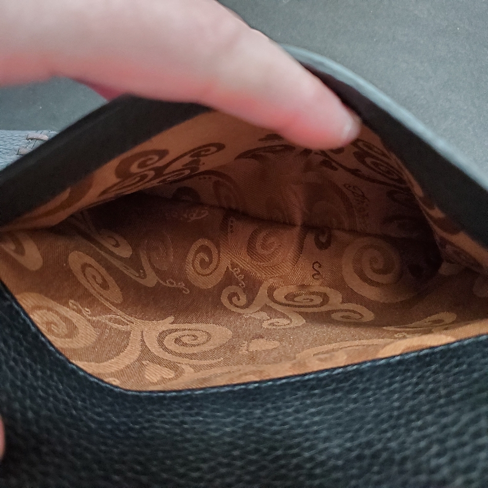 *Sale * Brighton brown leather handbag - Picture 7 of 8